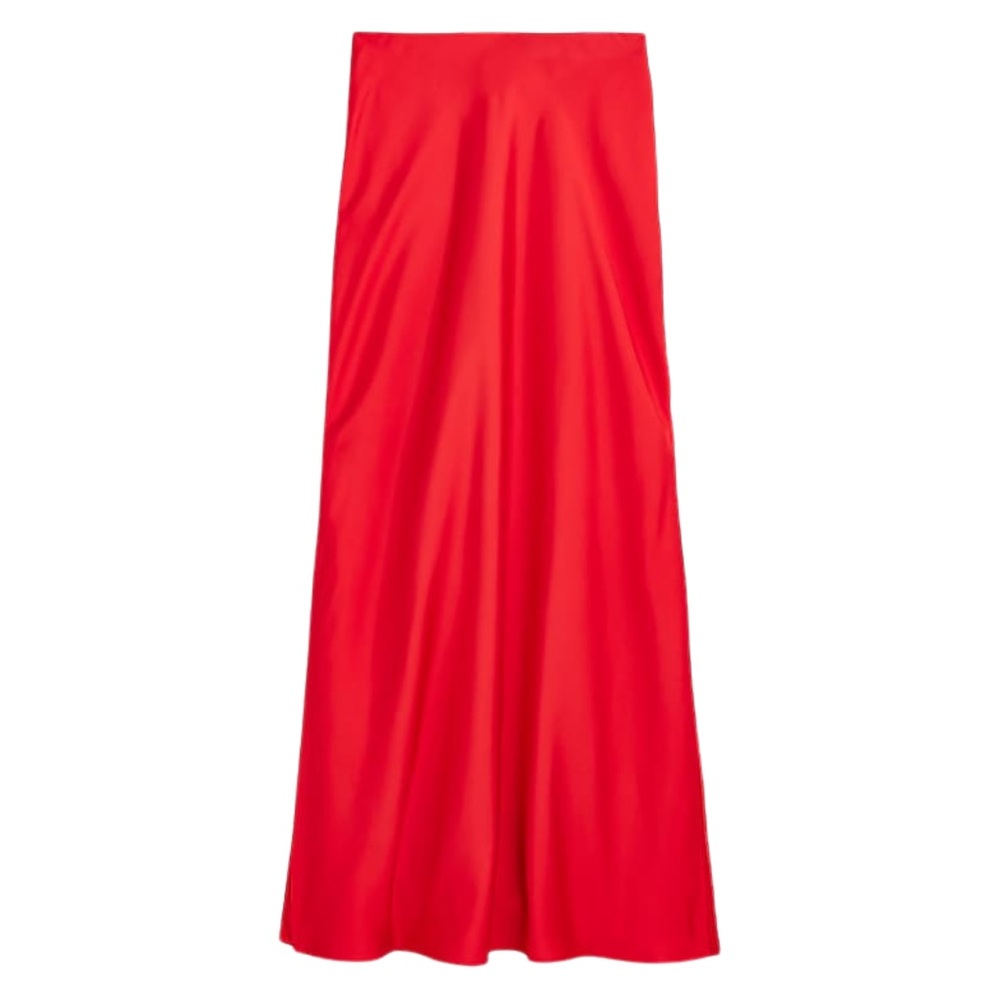 J.Crew Gwyneth Long Slip Skirt